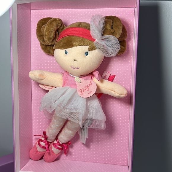 Creation Doudou et Compagnie JoLiJou Paris Les Tutus Doll soft ballet girl - Picture 2 of 10
